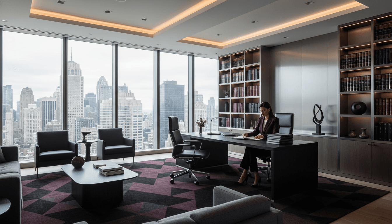 Modern entertainment law office